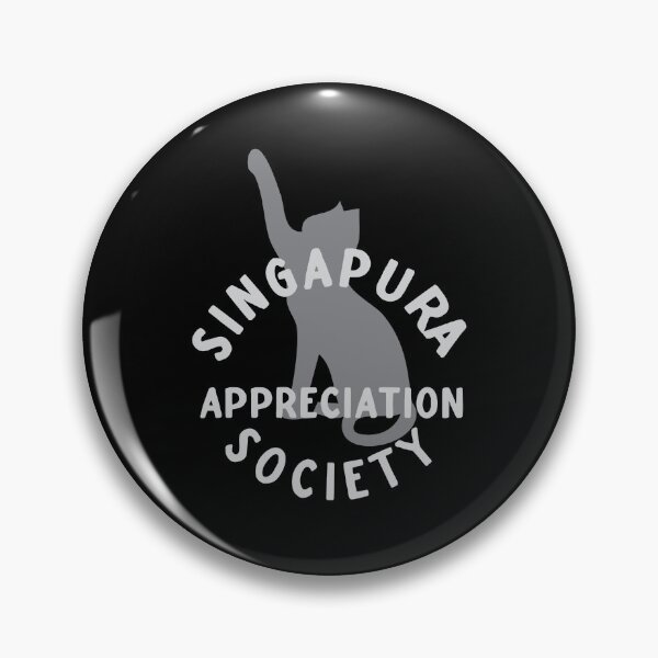 Item preview, Singapura Cat Appreciation Society designed and sold by jazzydevil.