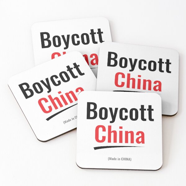 Item preview, BOYCOTT CHINA (Made in China) designed and sold by frikybomb.