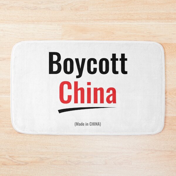 Item preview, BOYCOTT CHINA (Made in China) designed and sold by frikybomb.