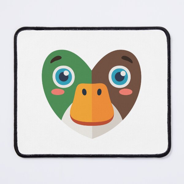 Item preview, Mr mallard duck on a heart designed and sold by jazzydevil.