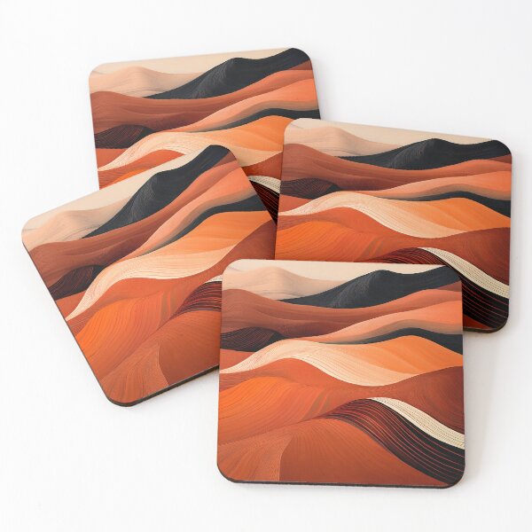 Item preview, Desert Hills Abstract designed and sold by Jill Nightingale.