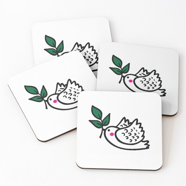 Item preview, dove with a leaf designed and sold by jazzydevil.