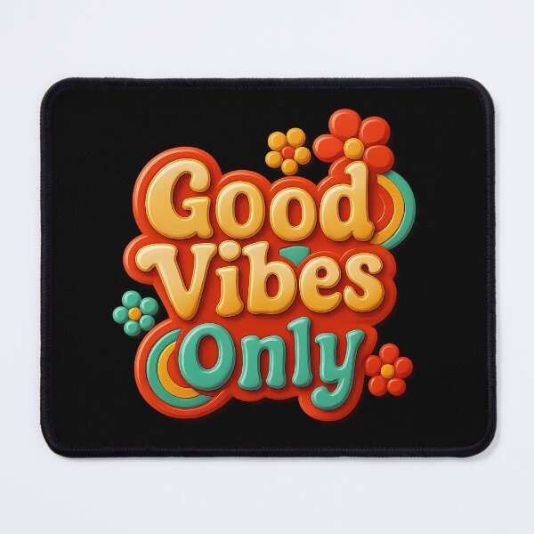 Item preview, Good Vibes Only – typo with energy designed and sold by Girih.