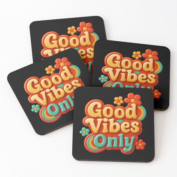 Item preview, Good Vibes Only – typo with energy designed and sold by Girih.