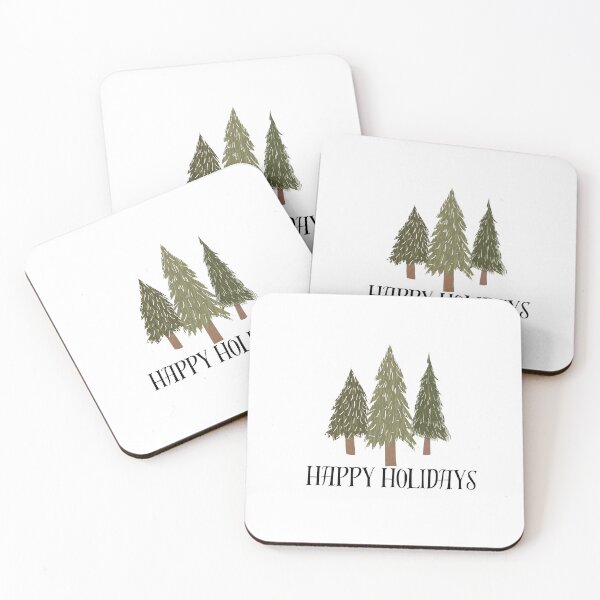 Item preview, Happy Holidays Trees designed and sold by My Creative Outlet.