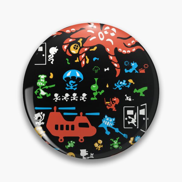 Item preview, Club Nintendo 2015 Game & Watch Colorful Assortment designed and sold by RandomNumberGuy.