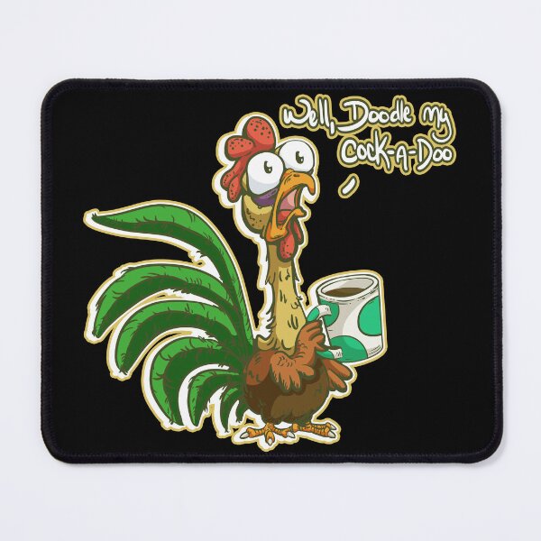 Item preview, Rooster Chicken Coffee Cartoon designed and sold by iduzarts.