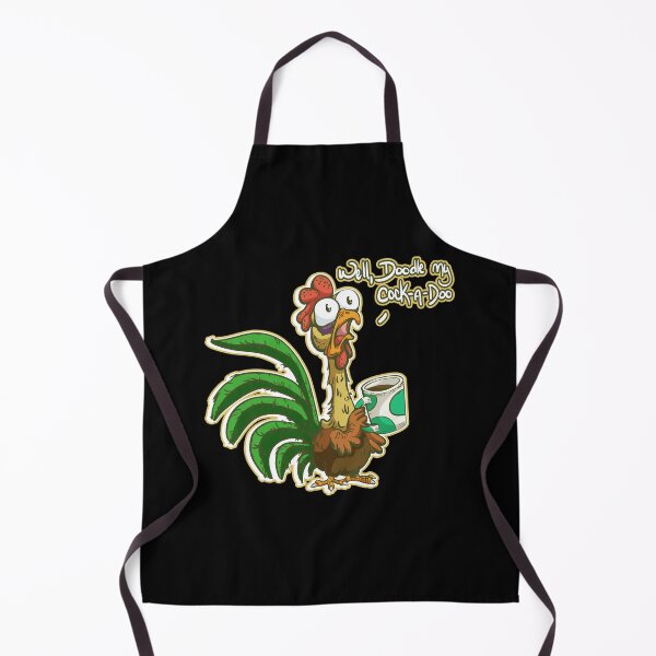 Item preview, Rooster Chicken Coffee Cartoon designed and sold by iduzarts.