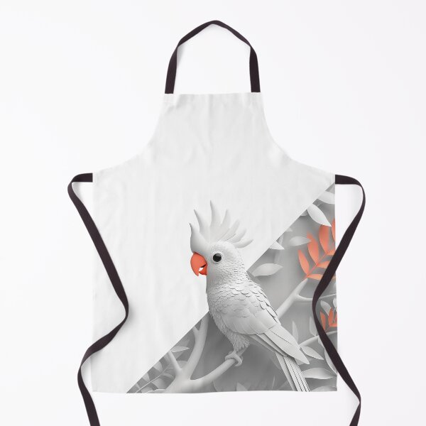 Item preview, Papercut Cockatoo in Modern Contrast designed and sold by Prime-Picks.