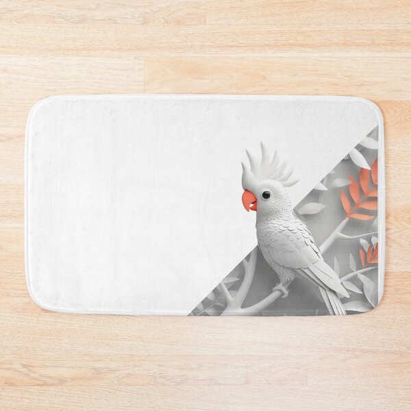 Item preview, Papercut Cockatoo in Modern Contrast designed and sold by Prime-Picks.