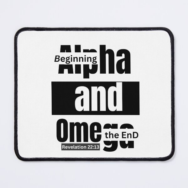 Item preview, powerfully highlights Jesus as the "Beginning and the End" designed and sold by Living-Word.