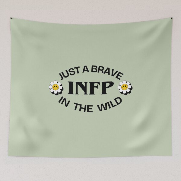 Item preview, Brave INFP in the Wild - Funny MBTI designed and sold by studio nomnou.