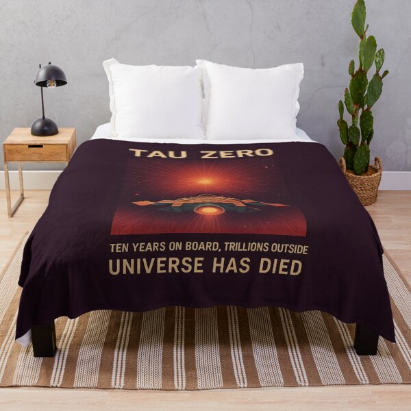 Item preview, Tau Zero Vintage Sci‑Fi Poster T‑Shirt & More designed and sold by Joey Mansell Shop.