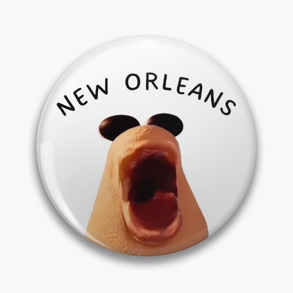 Item preview, marcus the worm new orleans meme sticker designed and sold by tjhogs.