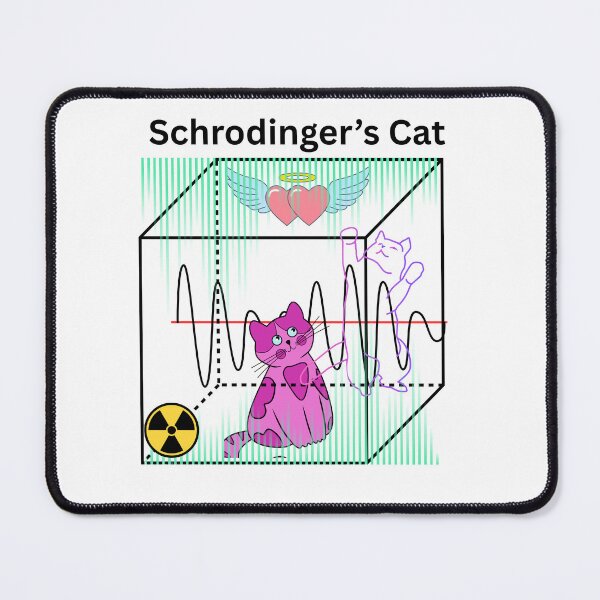 Item preview, Schrodinger's Cat - Thought Experiment designed and sold by StepchildGear.