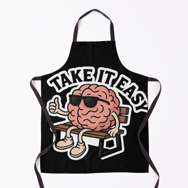 Item preview, Cool Brain Vibes – Take It Easy Art designed and sold by Amr Siam.