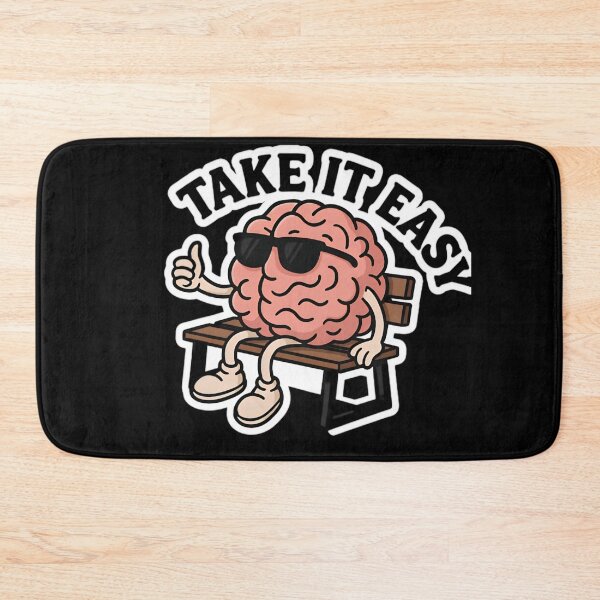 Item preview, Cool Brain Vibes – Take It Easy Art designed and sold by Amr Siam.