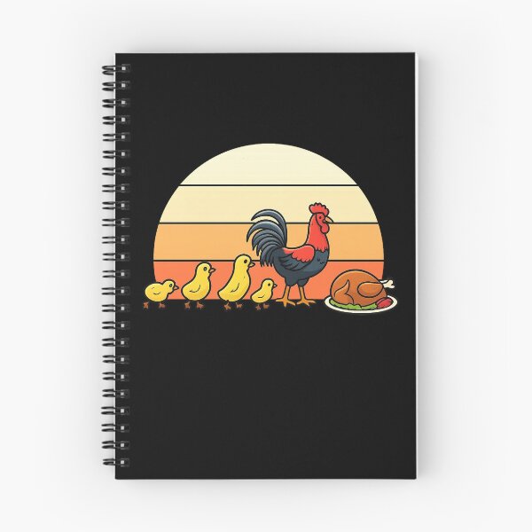 Item preview, Funny Chicken Life Cycle Evolution to Roast T-Shirt Design designed and sold by Uglyandcute.