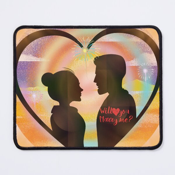 Item preview, Will You Merry Me? – Fun Christmas Proposal Design designed and sold by Luckangel.
