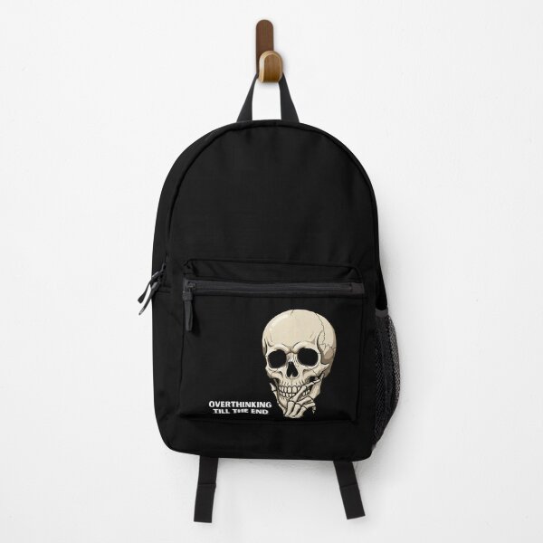 Item preview, Overthinking Skull – Thinking Until Death designed and sold by TheSkullRoom.