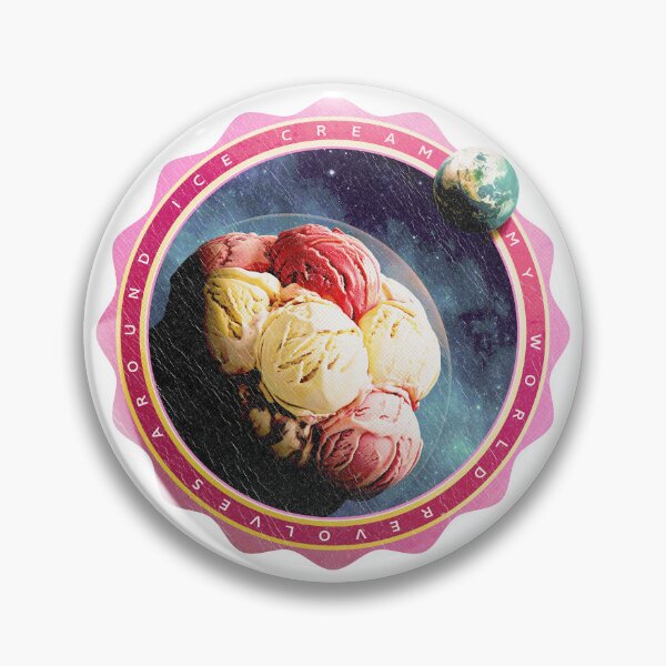 Artikelvorschau, Meine Welt dreht sich um Eiscreme – Sweet Space Planet Design entworfen und verkauft von Spaabus.