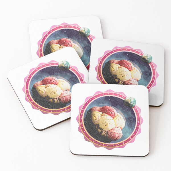 Item preview, My World Revolves Around Ice Cream – Sweet Space Planet Design designed and sold by Spaabus.