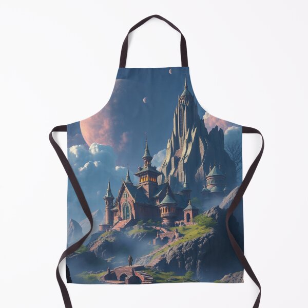 Item preview, Mystical Planetary Castle in a Dreamlike Fantasy World designed and sold by Uniquely Yours.
