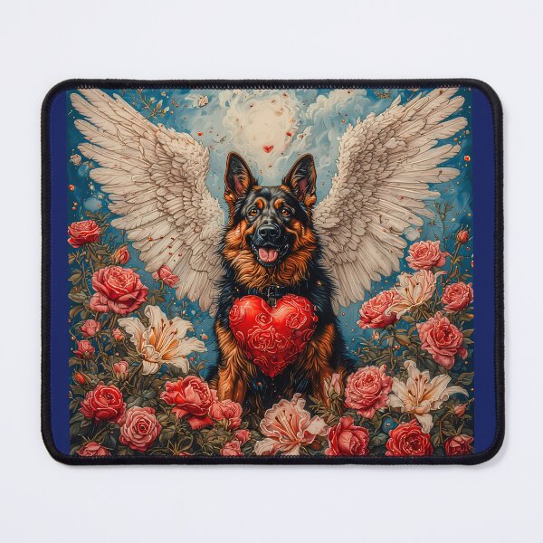 Item preview, German Shepherd dog in a fantastic forest. designed and sold by Natalia-Vlad.