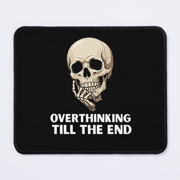 Item preview, Thinking Skull - Thinking Until the End designed and sold by TheSkullRoom.