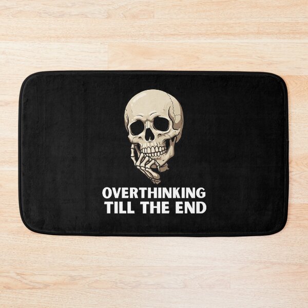 Item preview, Thinking Skull - Thinking Until the End designed and sold by TheSkullRoom.