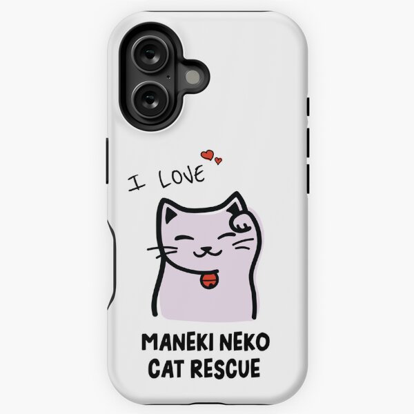 Item preview, I Love Maneki Neko designed and sold by ManekiNekoCatRescue.