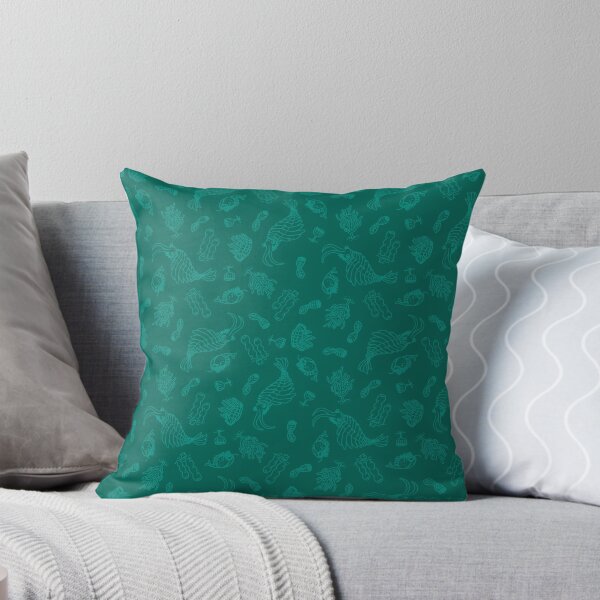 Item preview, Crazy Cambrian Explosion Sea Green designed and sold by little peg designs.