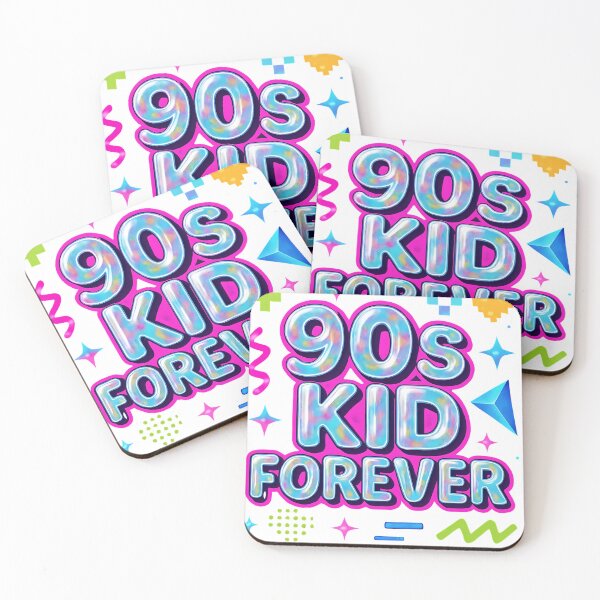 Item preview, 90s Kid Forever – Retro 1990s Nostalgia Graphic for T-Shirts, Hoodies, Stickers & Mugs designed and sold by TheVintageFolio.