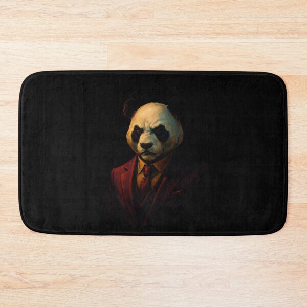 Item preview, Boss Panda in Power Suit Portrait designed and sold by Amr Siam.