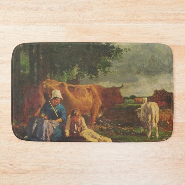 Aperçu de l'œuvre Scène pastorale 1860 par Constant Troyon créée et vendue par Jimenezzayy.
