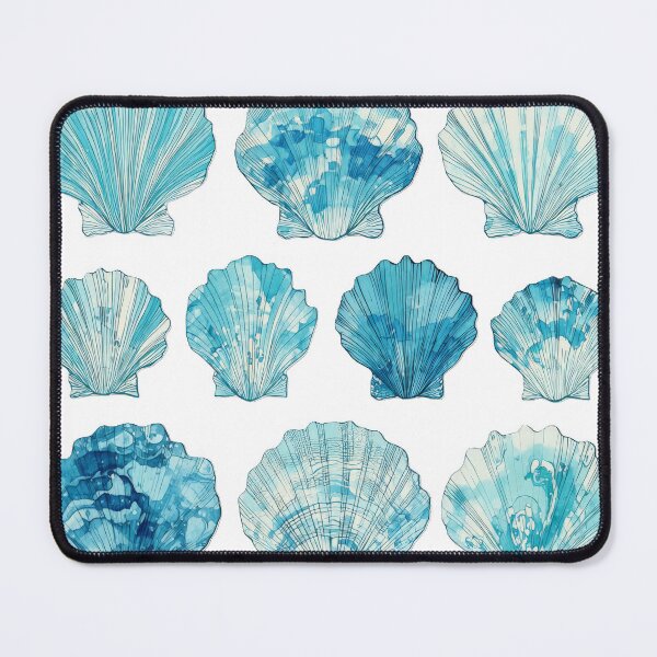 Item preview, Sea shell marine summer nautical Pattern designed and sold by scicilysimonee.