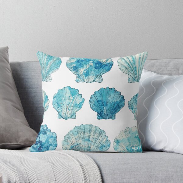 Item preview, Sea shell marine summer nautical Pattern designed and sold by scicilysimonee.