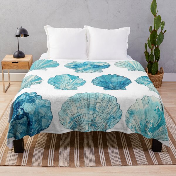 Item preview, Sea shell marine summer nautical Pattern designed and sold by scicilysimonee.