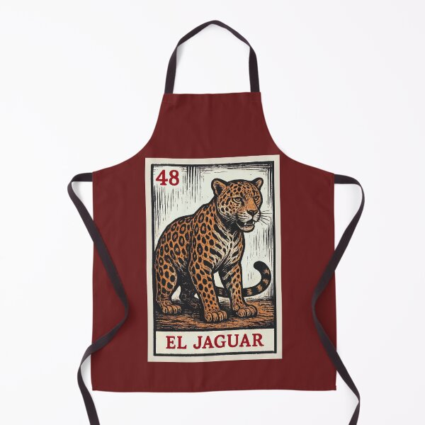 Item preview, Mexican Lottery Card 48 El Jaguar designed and sold by retrographics.