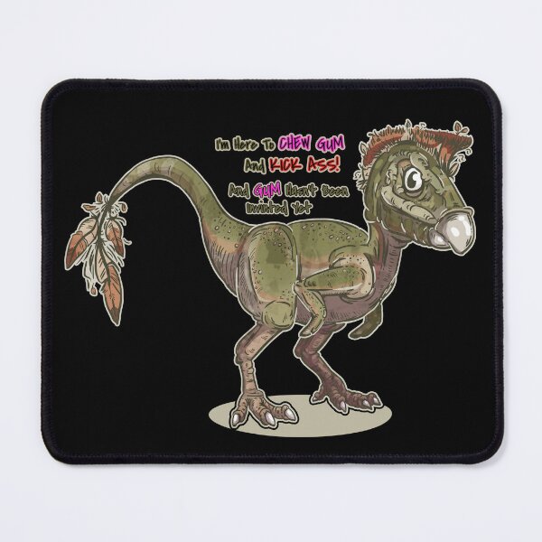 Item preview, Dino Bird! Chew Gum and Kick Ass! designed and sold by iduzarts.