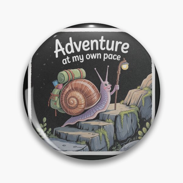 Item preview, Snail - Adventure at My Own Pace designed and sold by theartfulaspie.