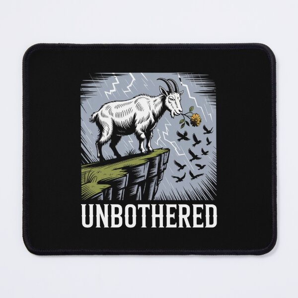 Item preview, Mountain Goat - Unbothered designed and sold by theartfulaspie.