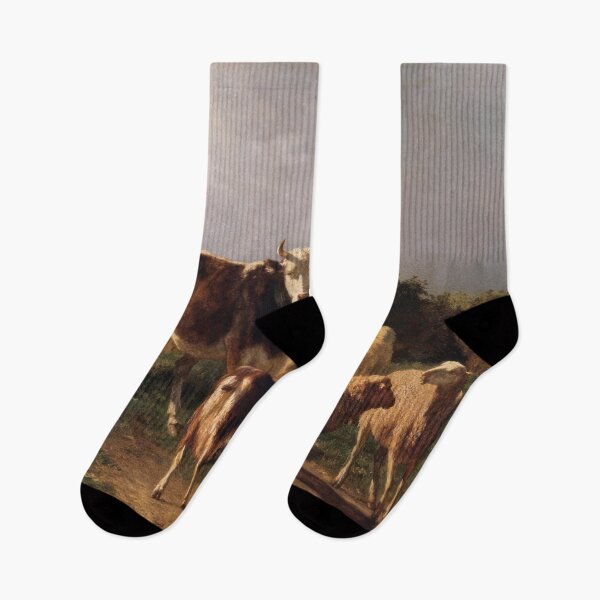 Item preview, Return of the Herd   1860 by Constant Troyon designed and sold by Jimenezzayy.