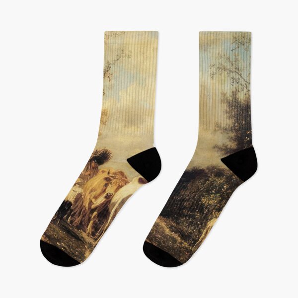 Item preview, Returning From Pasture   Realism by Constant Troyon designed and sold by Jimenezzayy.