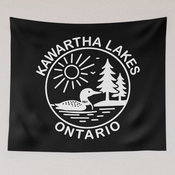 Item preview, Kawartha Lakes - Ontario (with White Lettering) designed and sold by VelvetRoom.