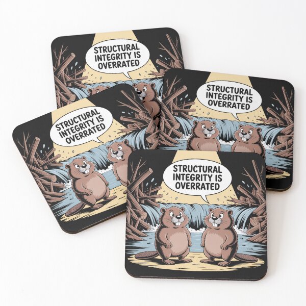 Item preview, Beaver - Structural Integrity is Overrated designed and sold by theartfulaspie.