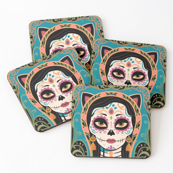 Item preview, Catrinas Art – Day of the Dead Inspired Illustration designed and sold by  Ojo de Lilith.
