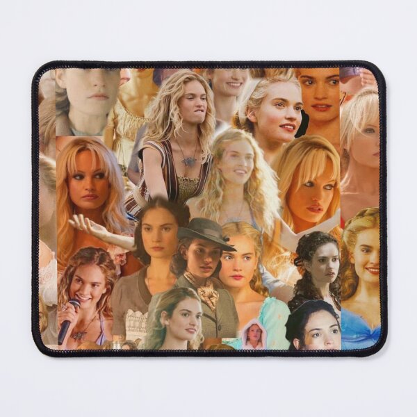 Item preview, Collage of Lily James designed and sold by LisaMPierce1990.