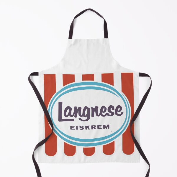 Item preview, Langnese Ice Cream Logo 1965 – Retro ice cream brand design in a vintage look designed and sold by Alpha Stag.