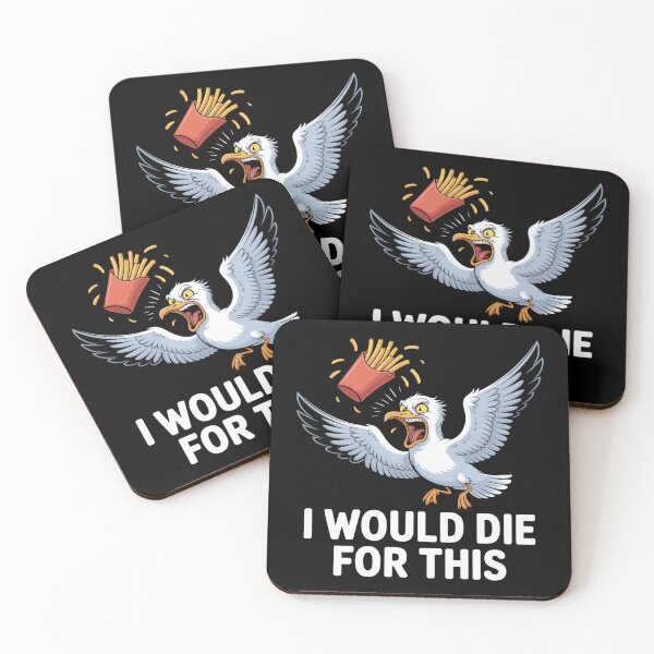 Item preview, Seagull - I Would Die for This designed and sold by theartfulaspie.